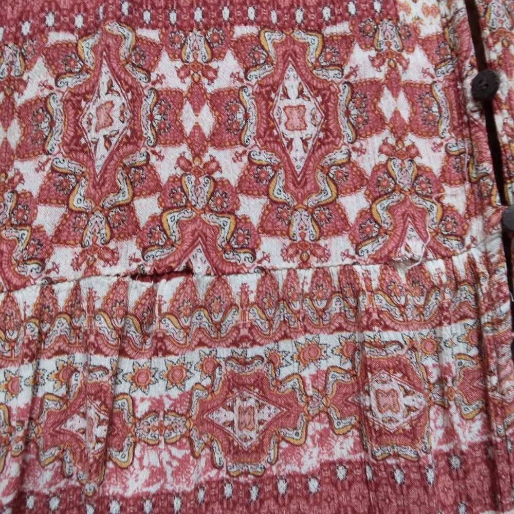 Patrons of Peace Sleeveless Maxi Dress Sundress Boho Chic Festival Womens Small - Picture 3 of 13